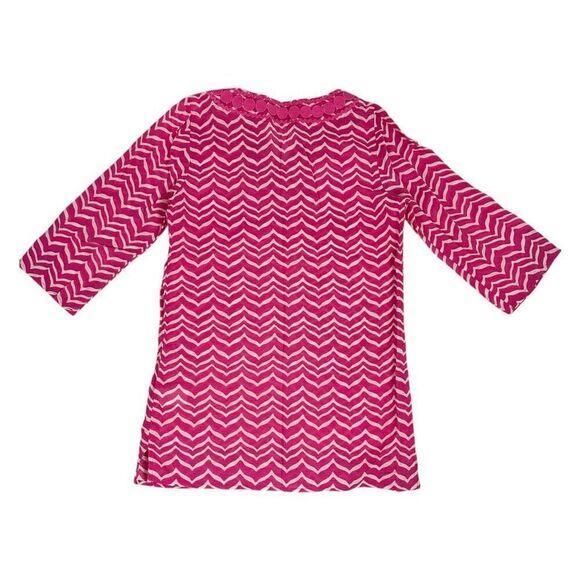 Vineyard Vines Whale Tail Chevron Tunic Small - Picture 2 of 5